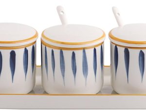 Ceramic Sugar Canister Set